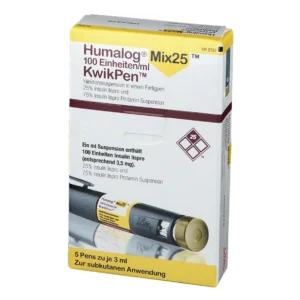 Humalog kwikpen mix 25,5 pen 100 u/ml Kwikpen 100